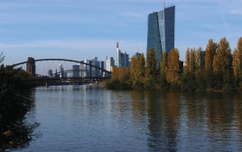 בניין הבנק המרכזי של אירופה (ECB) בפרנקפורט (צילום: רויטרס)