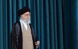  עלי חמינאי  (צילום: Office of the Iranian Supreme Leader/WANA (West Asia News Agency)/Handout via REUTERS)