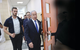 נתניהו בבית המשפט, 2023 (צילום:  יונתן זינדל פלאש 90)