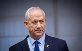 בני גנץ (צילום: יונתן זינדל, פלאש 90)