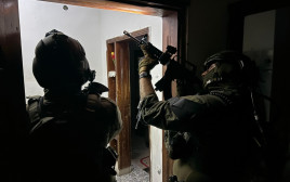 כוחות הביטחון מיפו את ביתו של המחבל שביצע את הפיגוע בצומת גיתי אבישר (צילום: דובר צה"ל)