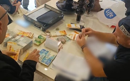 פשיטה משטרתית (צילום: דוברות המשטרה)