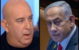 ניר דבורי,בנימין נתניהו (צילום: פלאש 90,צילום מסך חדשות 12)