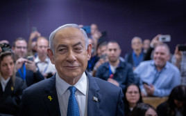 משפט נתניהו (צילום: חיים גולדברג, פלאש 90)