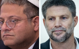 איתמר בן גביר, בצלאל סמוטריץ'  (צילום: אלכס קולומויסקי, פול,חיים גולדברג, פלאש 90)