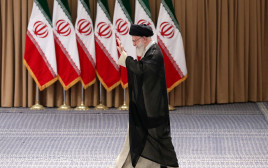 עלי חמינאי (צילום: Office of the Iranian Supreme Leader/WANA)