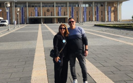 אופיר צביאלי ורס"ב ליאת צביאלי (צילום: פרטי)