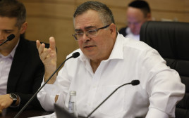 דוד ביטן, יו"ר הוועדה, בדיון על חוקי התאגיד (צילום: מרק ישראל סלם)