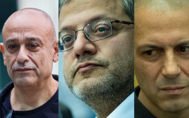 רב גונדר קובי יעקובי, השר איתמר בן גביר ונצ"מ אבישי מועלם (צילום: יונתן זינדל, פלאש 90,חיים גולדברג, פלאש 90)