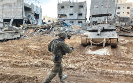 הלחימה בג'באליה (צילום: אבי אשכנזי)