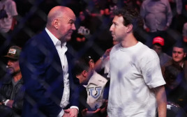 מנכ"ל מטא מארק צוקרברג ומנכ"ל UFC דנה וויט (צילום: gettyimages)