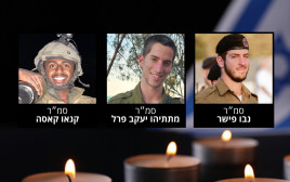 מתיתיהו יעקב פרל, קנאו קאסה ונבו פישר (צילום: דובר צה"ל)
