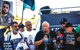 הפגנה בעד הקמת ועדת חקירה ממלכתית (צילום: חיים גולדברג פלאש 90)