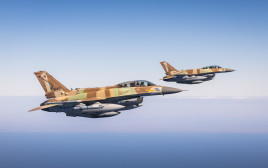 מטוסי חיל האוויר בשמי המזרח התיכון (צילום: דובר צה"ל)