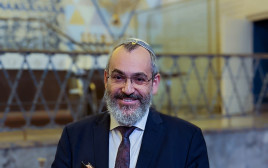 הרב אביחי אפל, הרב הראשי של פרנקפורט (צילום: רפי ארליך)