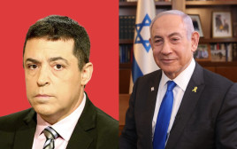 בנימין נתניהו, בן כספית (צילום: אלוני מור)