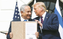 בנימין נתניהו ודונלד טראמפ (צילום: רויטרס)