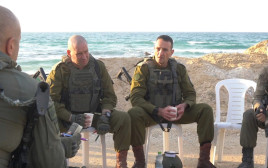 הרצי הלוי וירון פינקלמן (צילום: דובר צה"ל)
