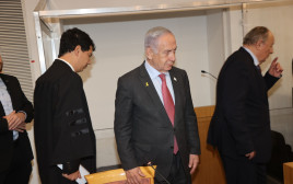 משפט בנימין נתניהו (צילום: יריב כץ, פול)