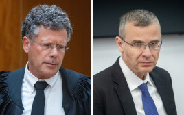 יריב לוין, יצחק עמית (צילום: יונתן זינדל, פלאש 90,חיים גולדברג פלאש 90)