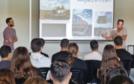 נמרוד עמיר, בני קלצהנלדר "צמד ברזל" (צילום: פרטי)
