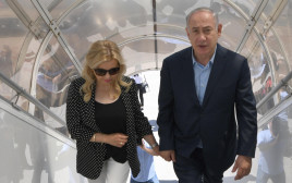 בנימין נתניהו ושרה נתניהו (צילום: חיים צח, לע"מ)