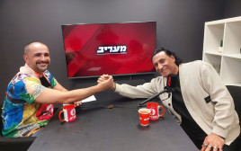 אבי שושן וקוקו מאילת (צילום: מעריב אונליין)