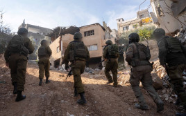 פעילות כוחות צה"ל בג'נין, חומת ברזל (צילום: דובר צהל)