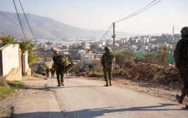 כוחות צה"ל באיו"ש (צילום: דובר צה"ל)