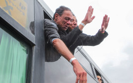 מחבלי חמאס (צילום: REUTERS/Hatem Khaled)
