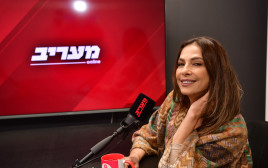 שרון חזיז בפודקאסט מעריב (צילום: אבשלום ששוני)