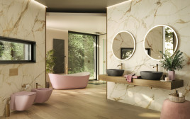 אמבטיה - המותג PORCELANOSA  (צילום: יח"צ)