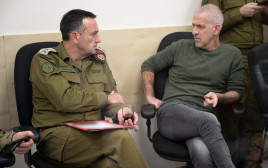 הרמטכ"ל וראש השב"כ (צילום: דובר צה"ל)