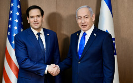 נתניהו ורוביו (צילום: שגרירות ארה"ב)