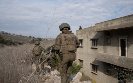 צה"ל מקים רצועת ביטחון בלבנון (צילום: דובר צה"ל)