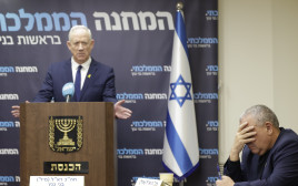 גדי איזנקוט ובני גנץ (צילום: מארק ישראל סלם)
