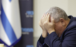 גדי איזנקוט תופס את הראש  (צילום: מארק ישראל סלם)