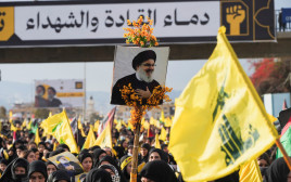 פעילי חיזבאללה (צילום: REUTERS/Mohammed Yassin)