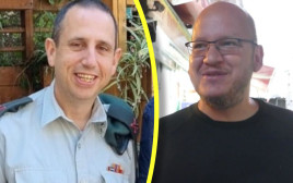 חיים לוינסון, יוסי שריאל (צילום: אמיר מאירי)