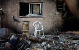 טבח השבעה באוקטובר בקיבוץ כפר עזה (צילום: REUTERS/Evelyn Hockstein)