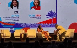 דנה וייס נוטשת ראיון עם מירי רגב (צילום: רשתות חברתיות, שימוש לפי סעיף 27 א')