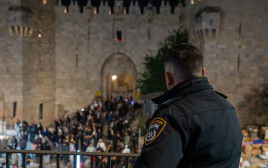 כוחות משטרה בירושלים (צילום: דוברות המשטרה)