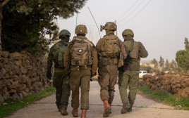 פעילות לוחמי צה"ל בדרום סוריה (צילום: דובר צה"ל)