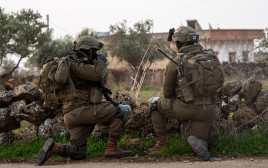 פעילות לוחמי צה"ל בדרום סוריה (צילום: דובר צה"ל)