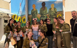 משאית החסד לזכרו של ניתאי מטודי (צילום: נחמה והצלה לישראל)