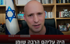 נפתלי בנט בריאיון ל-BBC (צילום: צילום מסך bbc)