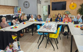 כיתת הותיקים בקריית שמונה (צילום: באדיבות רשת אורט)