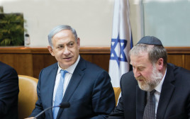 בנימין נתניהו, אביחי מנדלבליט - ארכיון (צילום: יונתן זינדל פלאש 90)
