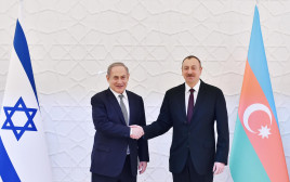 בנימין נתניהו ונשיא אזרבייג'ן (צילום: לשכת נשיא אזרבייג׳ן)
