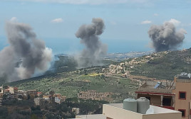 תקיפה בלבנון (צילום: רשתות ערביות)